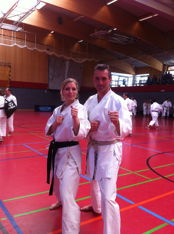 Urkunde nach dem Osterseminar in Hamburg, 2014