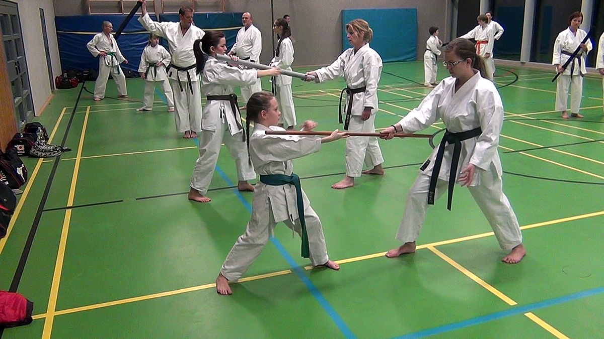 Noch mehr Bassai Dai Bunkai Waffen-Abwehr-Techniken