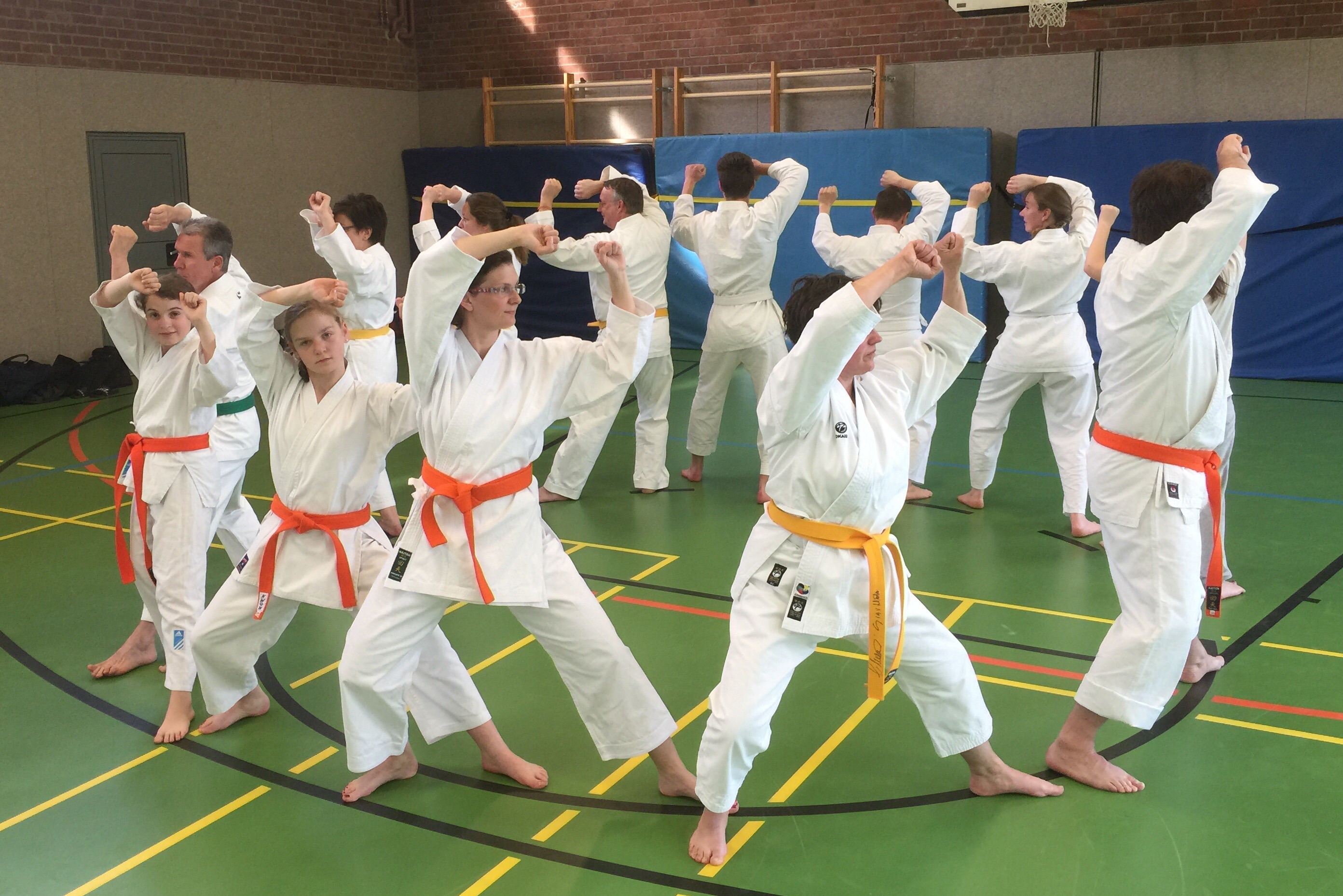 Prüfungsvorbereitung und Kumite
