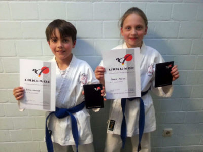 Kieron Leonie 3 Kyu - Bild zum Beitrag "Kata Spezial Seminar 2015 in Maintal"