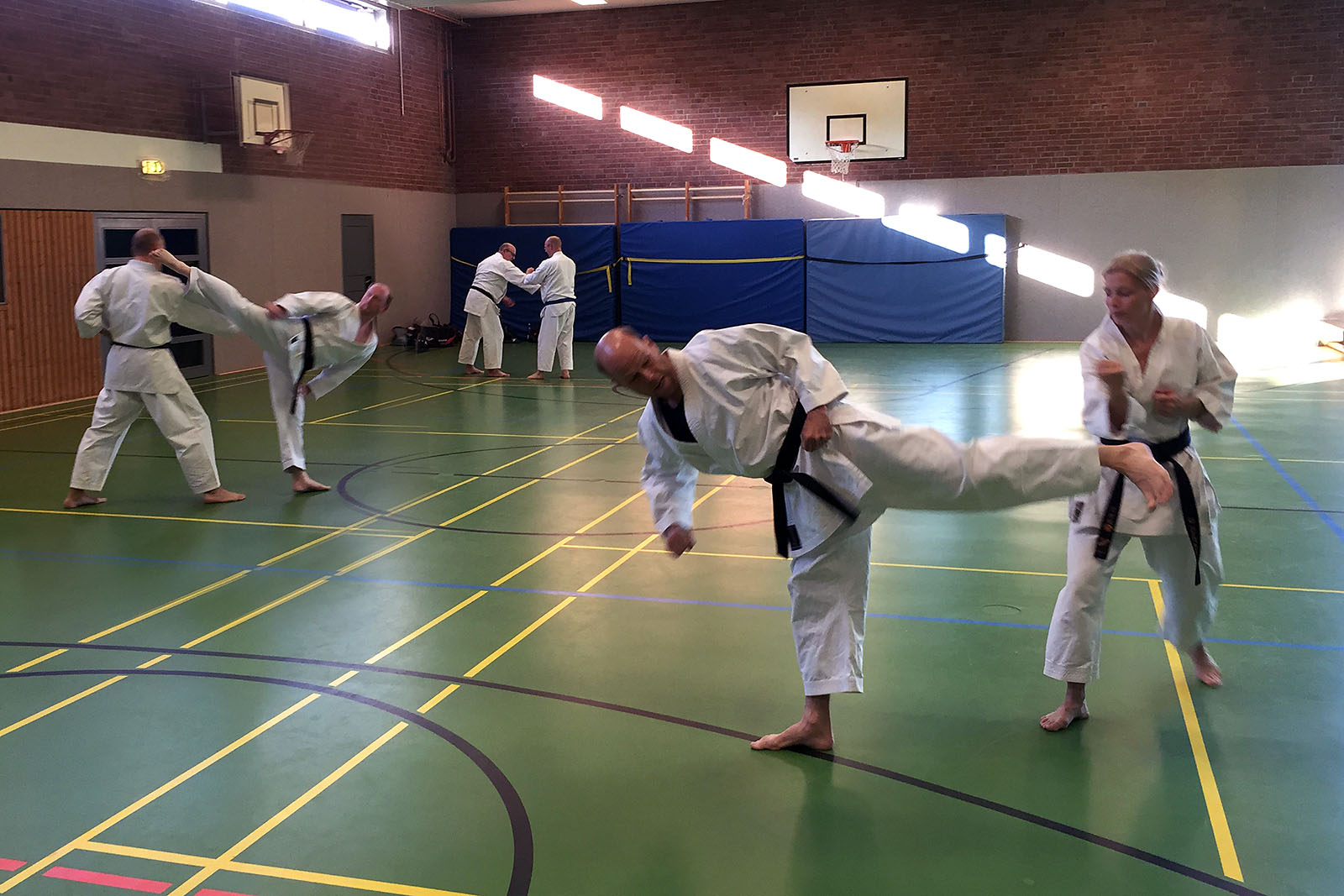 Heian Sandan und Jiyu-Ippon-Kumite