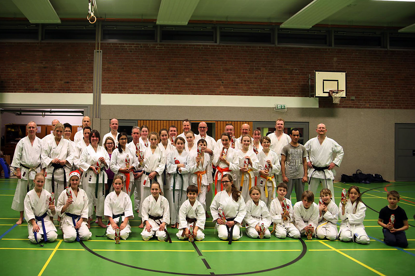 Mae-Geri Kombinationen und Jiyu-Ippon Kumite
