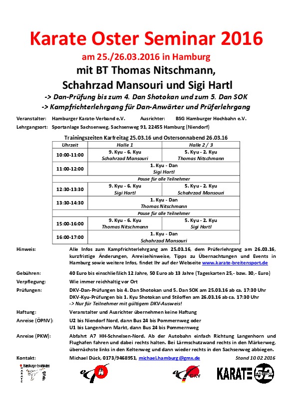 Osterseminar Hamburg