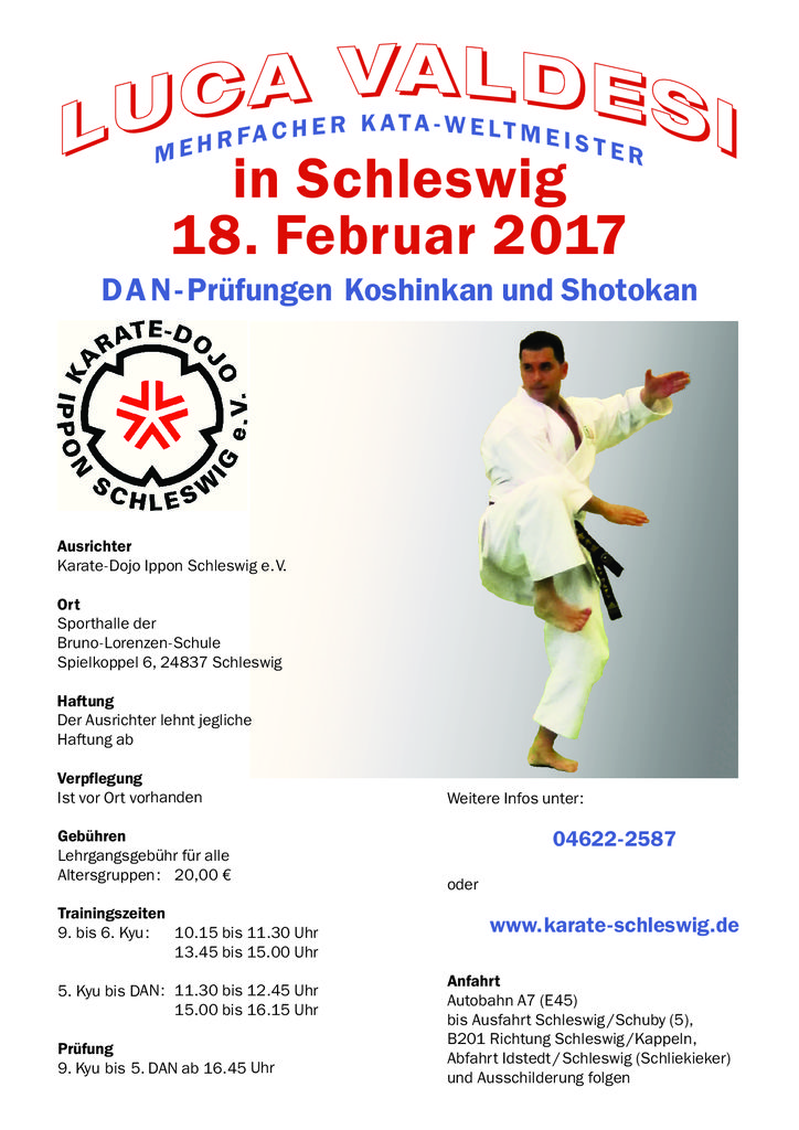 Kata-Lehrgang mit Luca Valdesi