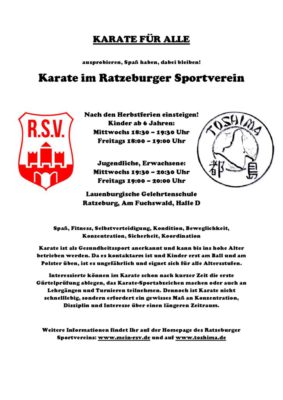 Anfängerkurs nach den Herbstferien