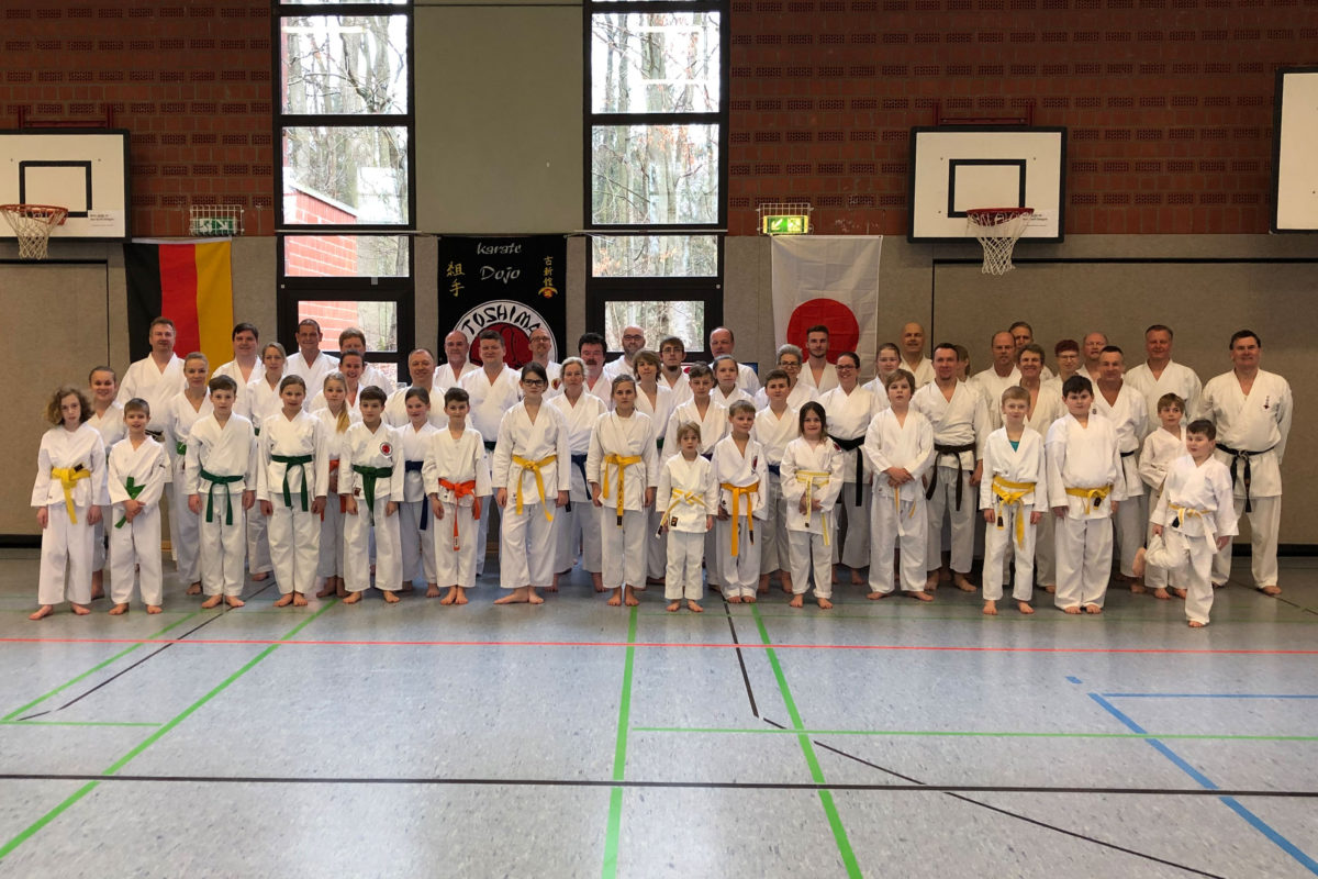 Koshinkan LG 2019 - Bild zum Beitrag "Großartiger Karate – Lehrgang mit Kids – Games in Ratzeburg"