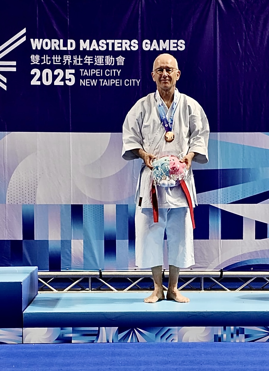 Ralph Lehnert mit Medaille bei den World Masters Games 2025